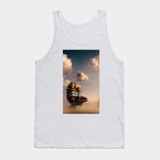 Steampunk Floating Island Tank Top